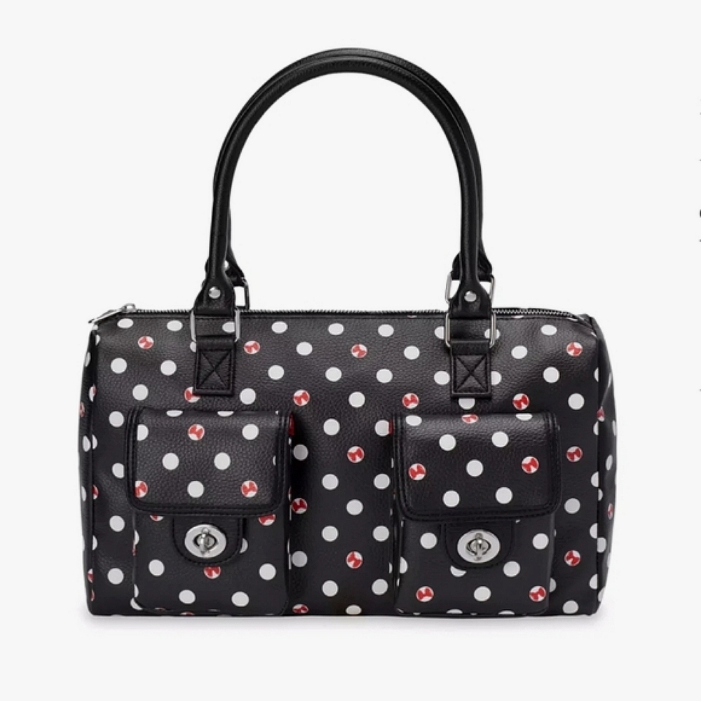 WDW Disney Parks Minnie's Boutique Satchel Handbag - Picture 3 of 13